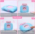 English learning device cat blue