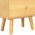 vidaXL Nočné stolíky 2 ks 40x30x50 cm borovicový masív