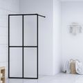 vidaXL Sprchová zástena walk-in, matné tvrdené sklo 90x195 cm