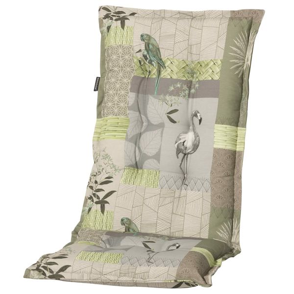 423656 Madison High-back Chair Cushion "Milou" 123x50 cm Green