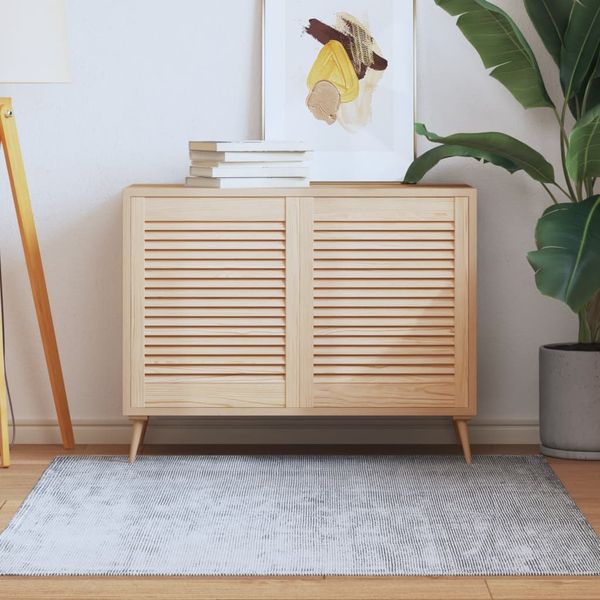 vidaXL Lamelové dvierka na skrinku 2 ks 61,5x49,4 cm, borovicový masív