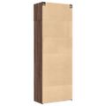 vidaXL Úložná lavička hnedý dub 80x42,5x225 cm kompozitné drevo