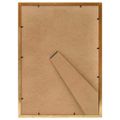 vidaXL Fotorámiky na stôl, koláž 3 ks, zlaté 15x21 cm, MDF