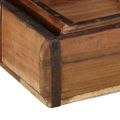 vidaXL Podnos 2 ks Hnedá 29 x 31 x 10 cm Masívne obnovené drevo
