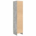 vidaXL Highboard Betónová šedá 35 x 39 x 168 cm