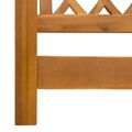 vidaXL Hojdačka do záhrady 2 -Seater 110 x 56 x 58 cm Prírodná