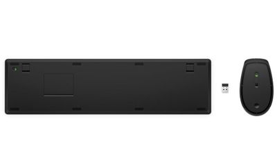 HP Bezdrôtová klávesnica a myš HP 650 CZ Bezdrôtová klávesnica a myš, programovateľné klávesy, snímač pre rôzne povrchy, 128bit AES šifrovanie, čierna