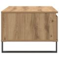 vidaXL Konferenčný stolík dub artisan 90x50x36,5 cm kompozitné drevo
