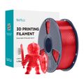 Filament Sunlu PLA+ (priehľadná červená)