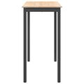 vidaXL Barový stôl 110 x 55 x 105 cm Masívne borovicové drevo Prírodná
