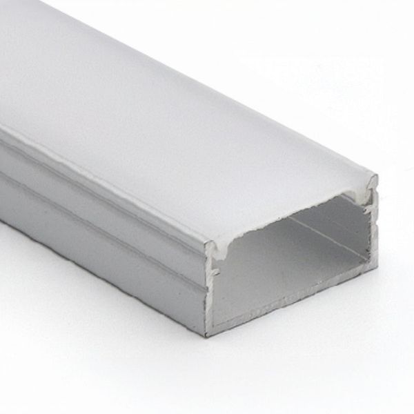 Hliníkový profil Solight WM906-1 pro LED pásky, 18x9mm, 1m, mléčný difuzor