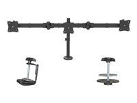 Monitor Pole Mount (ARMTRIO) - Nastaviteľné rameno - pre 3 monitory - pevná oceľ - veľkosť obrazovky: 13"-27" - pre P/N: DK30CH2DPPD, USB3DOCKH2DP