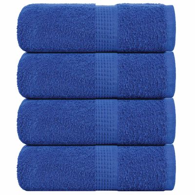 vidaXL Uteráky pre hostí FROGN 4 ks modré 30x50 cm 360 g/m²