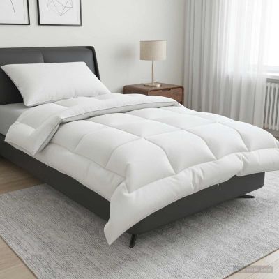 vidaXL Súprava paplóna a vankúša 2 ks 135x200 cm 4 ročné obdobia Vlnka