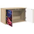 vidaXL Nástenný TV kabinet KIEL 69 x 33 x 40 cm Dub sonoma