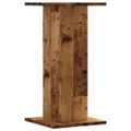 vidaXL Stojany na rastliny 2 ks staré drevo 30x30x60 cm kompoz. drevo