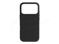 Delock - Ochranný kryt pre mobilný telefón - jemný dotyk - polykarbonát (PC), tekutý silikón - čierna - pre Apple iPhone 17 Pro