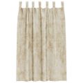 vidaXL Sametové závesy 2 ks Krémová 175 x 140 cm Zamat