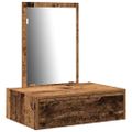 vidaXL Toaletný stolík Hnedá 60 x 40 x 70 cm Kompozitné drevo