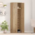 vidaXL Highboard 60 x 35 x 180 cm Kompozitné drevo dub artisan