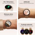 Forever smartwatch Rosadust SB-380 ružové zlato