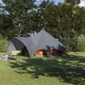 vidaXL Teepee stan pre 5 osôb 5-miestny Šedá a oranžová
