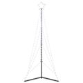 vidaXL LED vianočný stromček 483 LED studená biela 240 cm