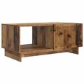 vidaXL Konferenčný stolík Staré drevo 90 x 50 x 40 cm Kompozitné drevo