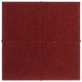 vidaXL Nástenné panely 12 ks vínovočervené 30x30 cm látkové 1,08 m²