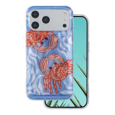 Ultra Trendy Summer puzdro pre iPhone 17 Pro Max 6,9" krab