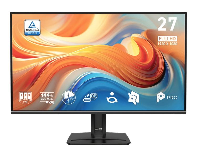 MSI Pro/MP272 E14C/27''/IPS/FHD/144Hz/1ms/Čierna/3R