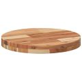 vidaXL Stolová doska okrúhla Ø40x4 cm masívne akáciové drevo