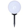 vidaXL Vonkajšie LED lampy k chodníku so špicatým hrotom 4 ks 30 cm