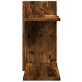 vidaXL Organizér na stôl, tmavý dub 42x21,5x42 cm, kompozitné drevo