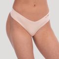Bezšvové nohavičky Comfy 3Pack Beige - GymBeam, veľkosť L