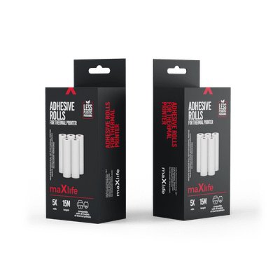 Maxlife Roll SET súprava 5 kotúčov pre termoltačiarne (OEM0200508)