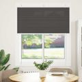 vidaXL plisovaná roleta čierna 120x100 cm Šírka látky 119,4 cm