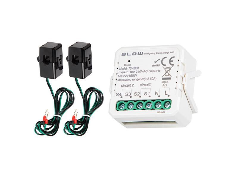 Smart consumption meter BLOW 72-095 WiFi Tuya