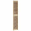 vidaXL Skříňové dvere s dverami 2 ks Prírodná 201 x 2,1 x 39,5 cm