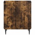 vidaXL Nočný stolík 2 ks Dymový dub 43 x 34,5 x 52 cm Kompozitné drevo