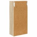 vidaXL Kúpeľňová nástenná skriňa Sonoma dub 30 x 16 x 62,5 cm