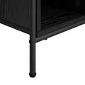 vidaXL Konferenčný stolík Čierny dub 50 x 49 x 41 cm Kompozitné drevo