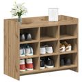 vidaXL Skriňa na topánky 85 x 39,5 x 70 cm Kompozitné drevo