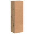 vidaXL knižnica Artisan Dub 36x30x114 cm Drevo