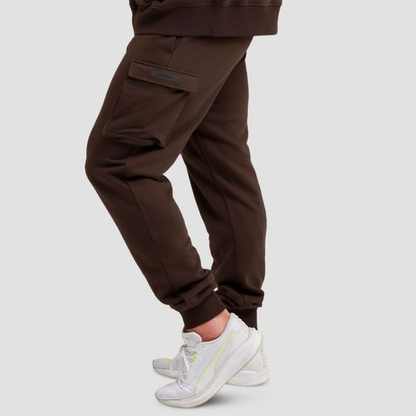 Tepláky Utility Brown - GymBeam, veľkosť M, veľkosť oblečenia M