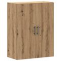vidaXL Nástenná skrinka dub artisan 69,5x34x90 cm