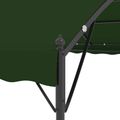 vidaXL Altánok 4 x 3 x 2,6 m Zelená Polyester a oceľ