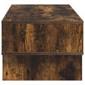 vidaXL Konferenčný stolík Dymová dub 100 x 46 x 35 cm Kompozitné drevo