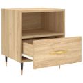 vidaXL Nočné stolíky 2 ks dub sonoma 40x35x47,5 cm kompozitné drevo