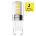 LED žiarovka Classic JC / G9 / 2,5 W (32 W) / 350 lm / Neutrálna biela